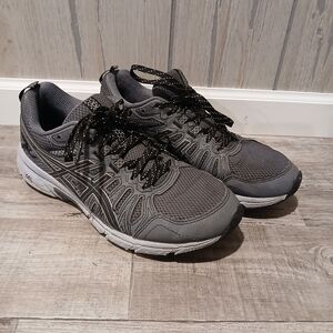 Asics Women's Running Shoes Gray And Black Size 8